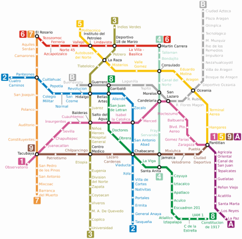 mexico-city-metro-subway-map